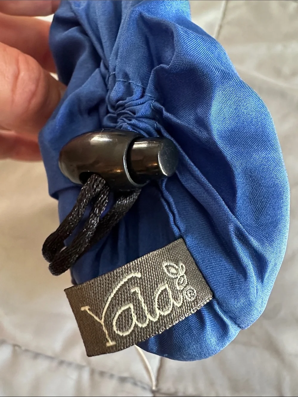 Dreamsack 100% Silk Travel Sheet Twin in Navy Blue Drawstring Pouch